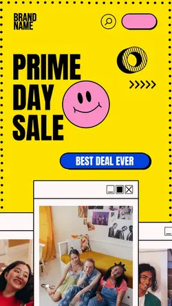 Clothing SMB Prime Day Promotion Template