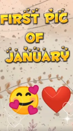 fist pic of january