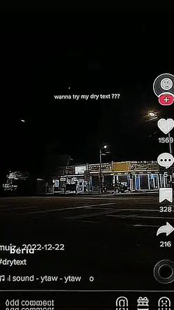wnna try my dry text