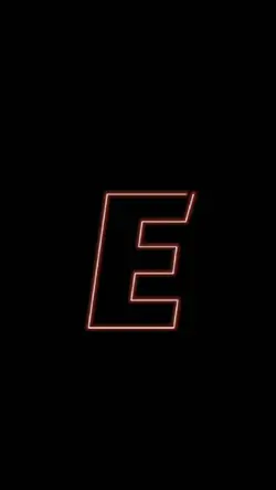 Letter E