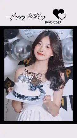 Mẫu 5 ảnh sinh nhật