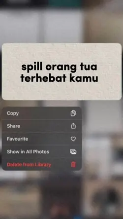 spill orang tua