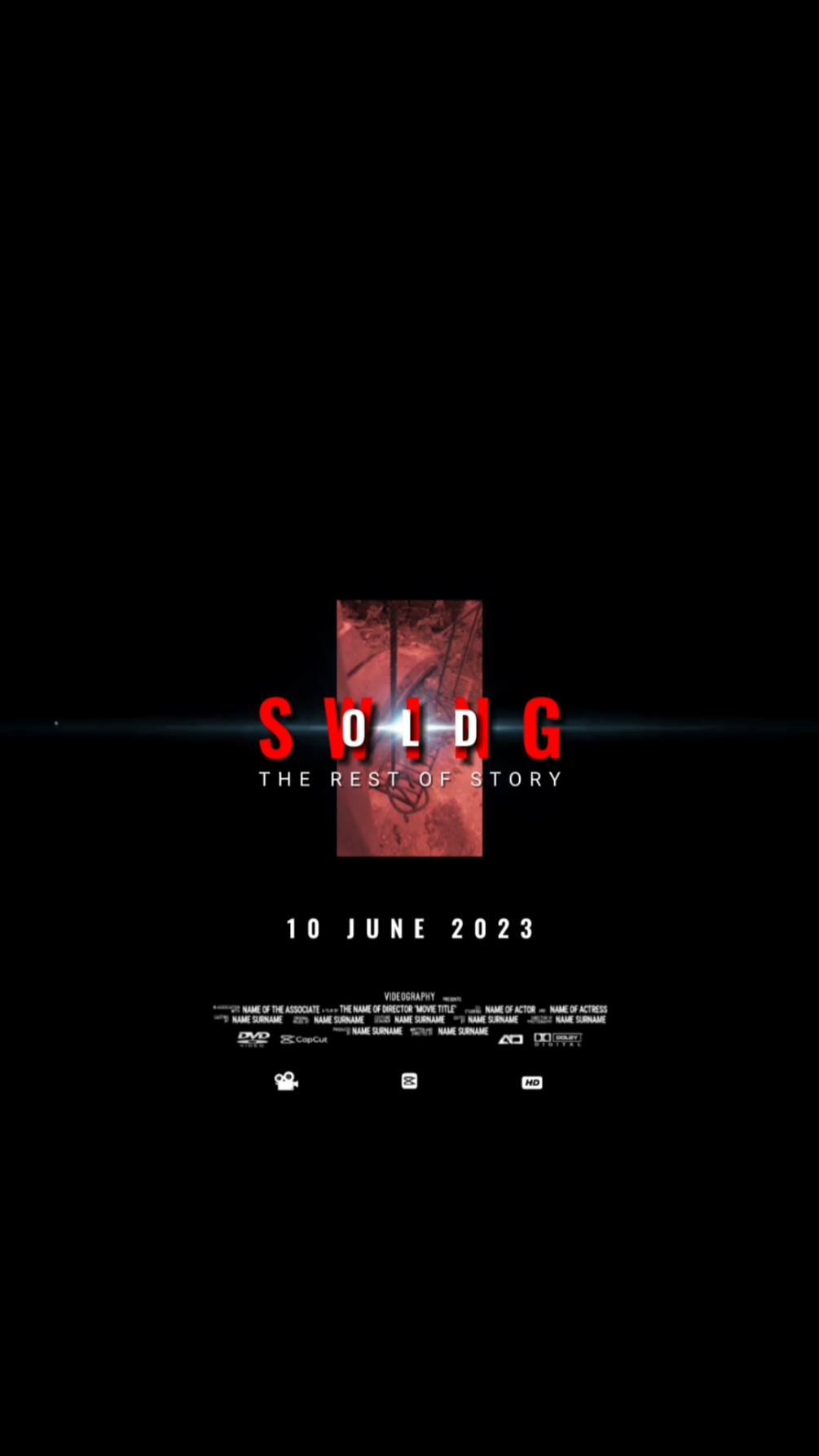 capcut template cover