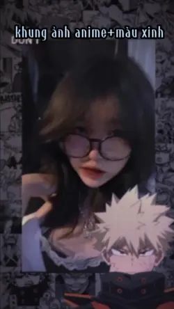 khung anime+màu xinh