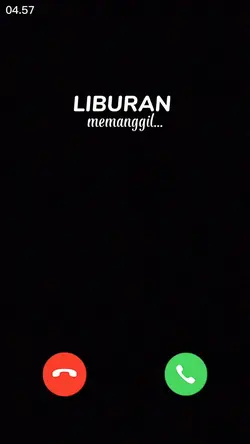 liburan memanggil 