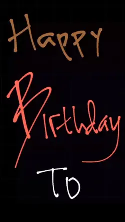 Happy Birthday to me