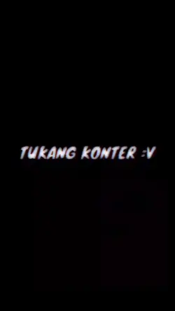 Tukang Konter V;