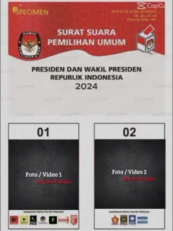 Surat Suara Pilpres