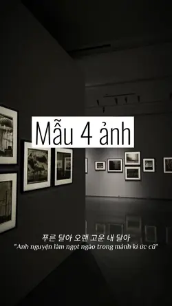 Mẫu 4 ảnh