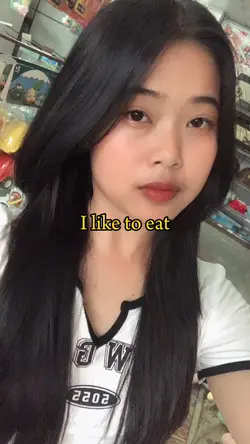 I like to eat 