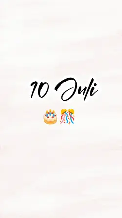 hbd 10 july