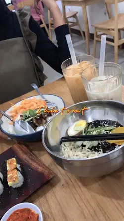 i like to eat