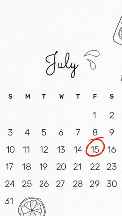 Birth 15 Juli🎂