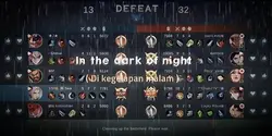 Defeat???