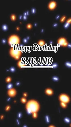 Happy Birthday