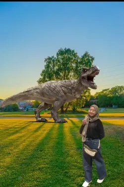 Overlay dinosaurus