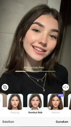 Trend faceapp Rambut