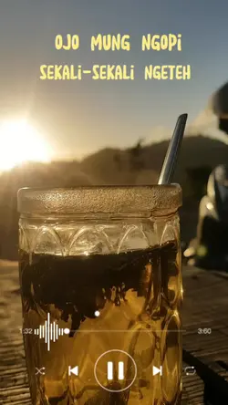 Pagi minum teh dulu