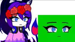 Gacha green screen 