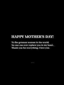 mother's Day.