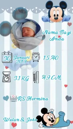 biodata baby