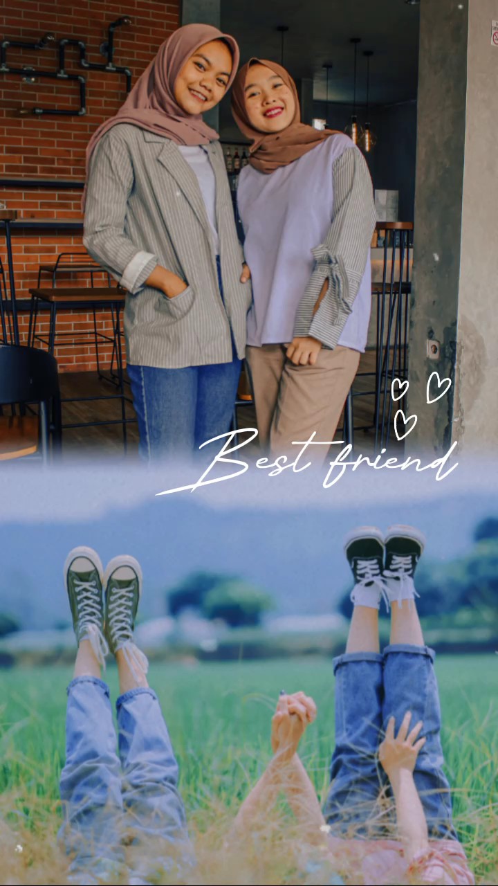 2 Photo Best Friend Templates - Pippit