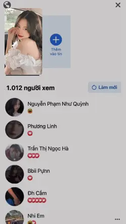 Mẫu Hot Story Fb