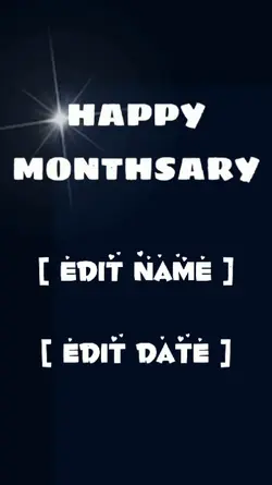 HappyMonthsary 