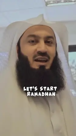 let's start ramadhan