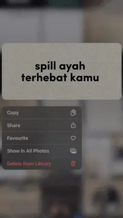 Spill ayah hebat kmu