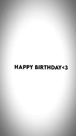 Happy Birthday