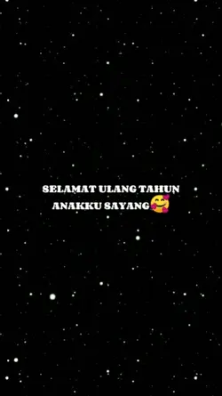 selamat ulang tahun