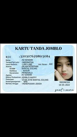 Kartu tanda jomblo