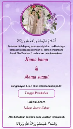 undangan pernikahan