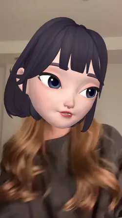 Slowmo+Cartoon girl