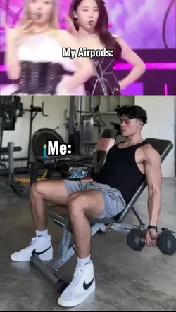me at the gym
