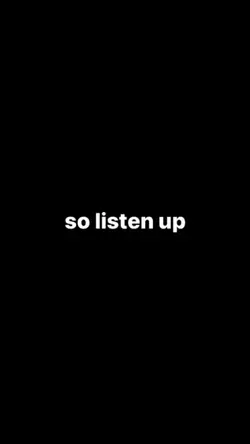 So Listen Up