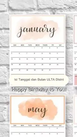HBD JANUARI II