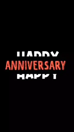 HAPPY ANNIVERSARY