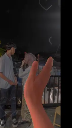 geser tangan