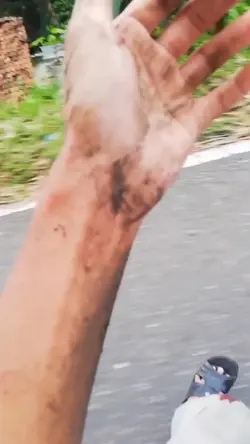 Prank Jatuh dr Motor