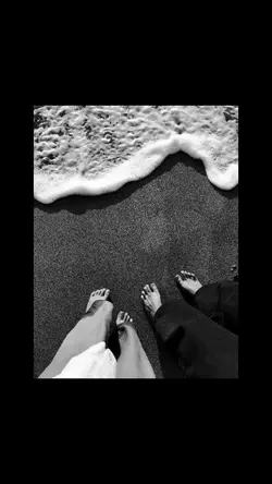 black and white