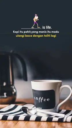 Kopi itu pahit