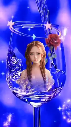 Gelas bidadari unik