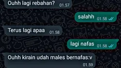 #chatberjalan