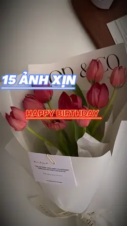 15 ẢNH Sinh Nhật