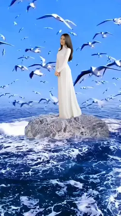 Mẫu 1 ảnh ở biển