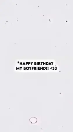 Happy Birthday My Bf
