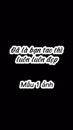Mẫu 1 ảnh