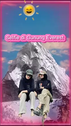 Foto digunung salju